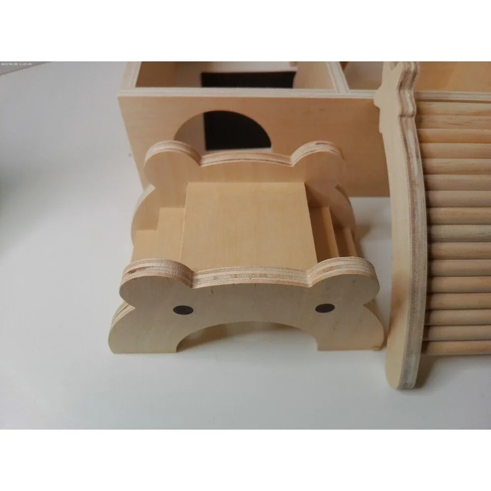 Wooden Hamster Playground